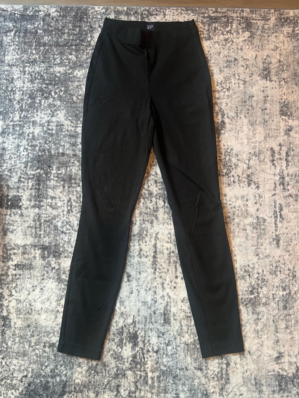 GAP Women’s Black Slim Ponte Pants Size 4 Tall